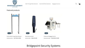 dawn theme in action on bridgepointsecurity.com